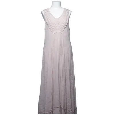 Maxi jurk (Beige) van Feeling Fame Katoen, Viscose