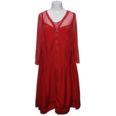 Klänning (Röd) från Franstyle Elastan, Polyester, Viskos