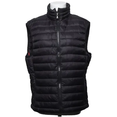 Outer vest (Black) from Smiling London Polyamide, Polyester