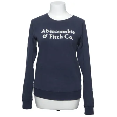 Collegetröja (Blå) från Abercrombie & Fitch Bomull, Polyester