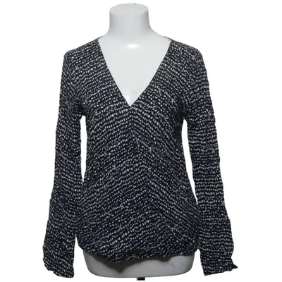 Bluse (Sort, Hvid) fra Jad Viscose