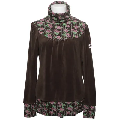 Pul à col roulé (Marron, Multicolore) de Blutsgeschwister