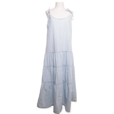 Denim jurk (Blauw) van Mango Denim Katoen