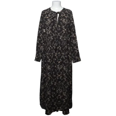 Maxi jurk (Zwart, Meerkleurig) van H&M Polyester