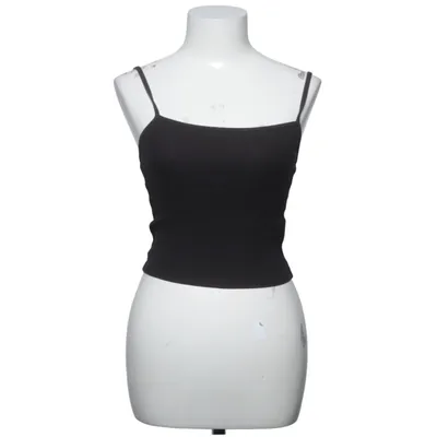 Tanktop (Zwart) van TW Katoen, Elastaan