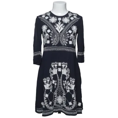 Kjole (Blå, Hvid) fra French Connection Polyester, Viscose