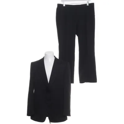 Suit (Black) from Diolen Wool, Viscose