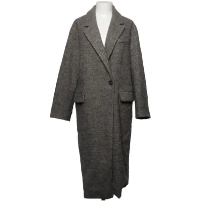 Frakke (Grå) fra Zara Viscose