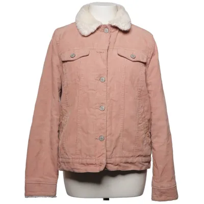 Fodrad jeansjacka (Rosa, Vit) från Denim Co