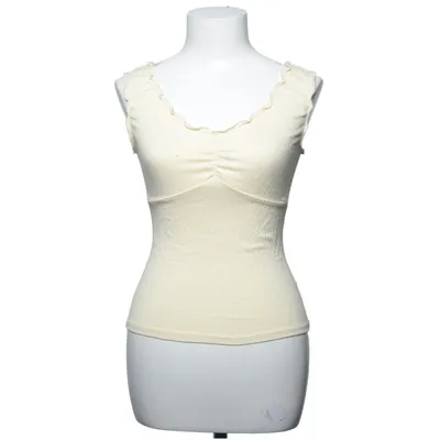 Tank Top (Yellow) from Brandy Melville Cotton, Elastane, Polyamide