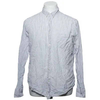 Businesshemd (Weiß, Blau) von Plectrum by Ben Sherman Baumwolle, Elasthan