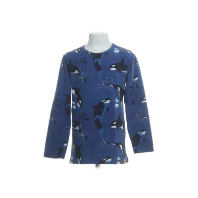 Lange mouwen shirt (Blauw, Meerkleurig) van Walkiddy Organisch katoen, Elastaan