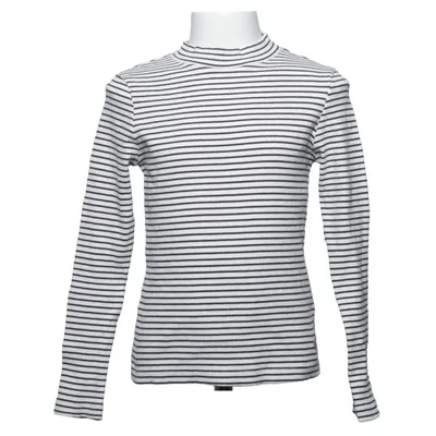 Långärmad t-shirt (Vit, Svart) från IDo Bomull, Elastan