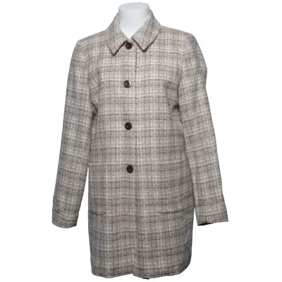 Manteau (Beige, Marron, Gris) de Newhouse Viscose, Laine