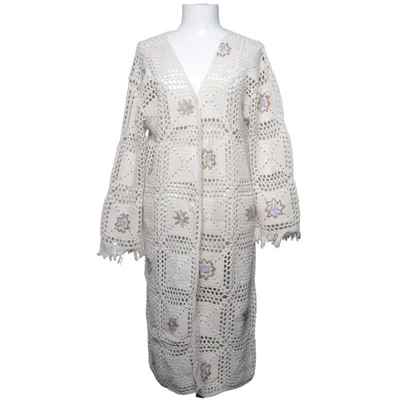 Cardigan (Beige, Flerfarvet) fra Cream Akryl, Bomuld