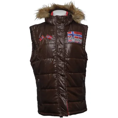 Outer vest (Brown, Multicolored) from Nebulus Polyester