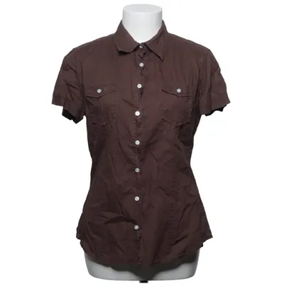 Kortærmet skjorte (Brun) fra L.O.G.G by H&M Bomuld