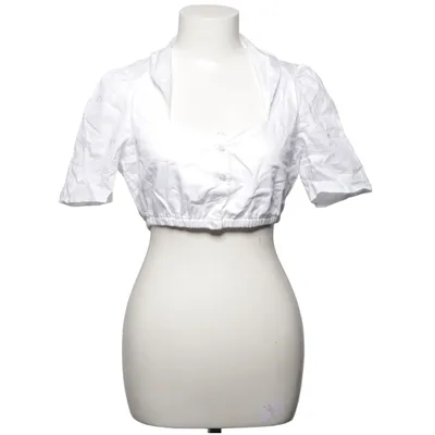 Dirndl blouse (White) from Hess Cotton