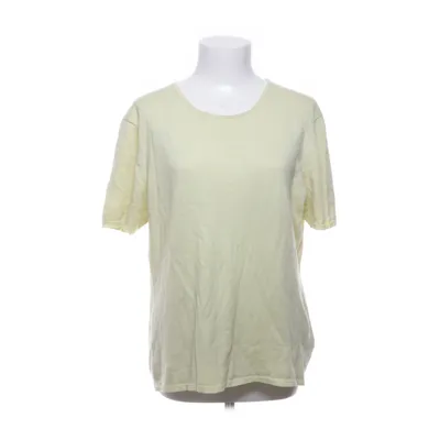 Sweater (Gul) fra Hamptons Cashmere Kashmir, Silke