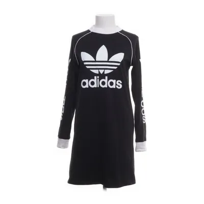 Dress (Black, White) from Adidas Cotton