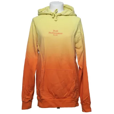 Capuchon sweater (Geel, Oranje, Meerkleurig) van Peak Performance Katoen