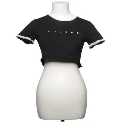 Crop top (Noir, Blanc) de Lounge Apparel Coton