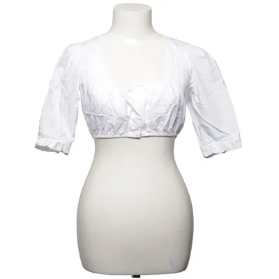 Dirndl blouse (Wit) van Lodenfrey Katoen