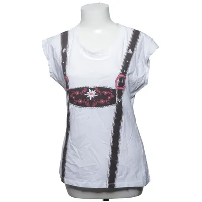 Dirndlbluse (Hvid, Brun, Pink) fra Waldschütz Bomuld