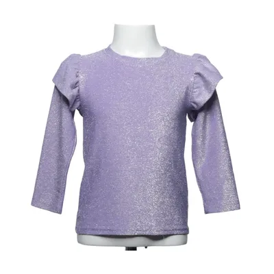 Long sleeve T-shirt (Purple) from Mywear Young Elastane, Metallic fiber, Polyester