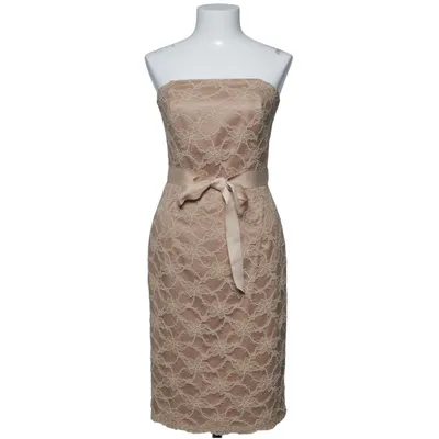 Robe de cocktail (Beige) de Young Couture by Barbara Schwarzer Coton, Élasthane, Polyamide, Polyester