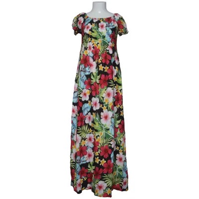 Maxi dress (Black, Multicolored) from Comeng Viscose