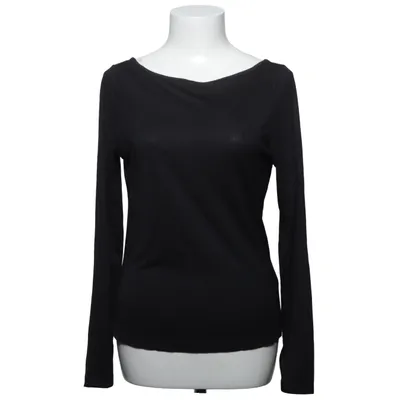 Langærmet t-shirt (Sort) fra Vailent Modal, Genanvendt polyester