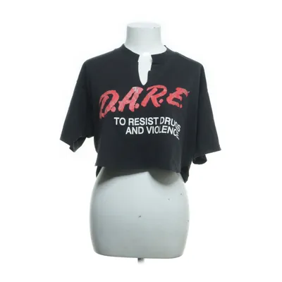 T-shirt (Svart, Röd) från Fruit of the Loom Bomull, Polyester