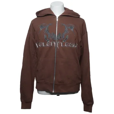 Hoodie (Brown) from Night Addict Cotton, Polyester