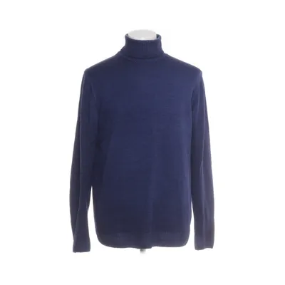 Turtleneck (Blå) fra Oscar Jacobson Merinould