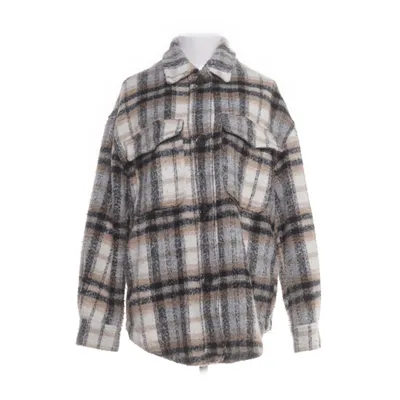 Överskjorta (Vit, Svart, Beige) från Bershka Akryl