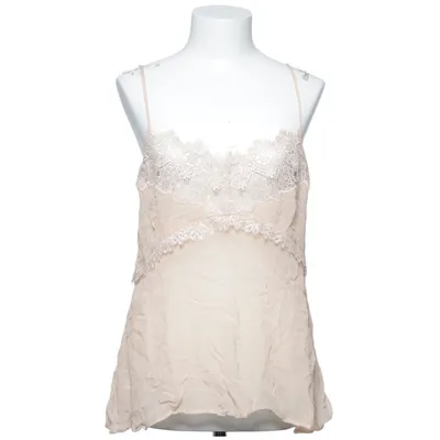 Tanktop  (Beige) fra Mango Suit Polyester, Viscose