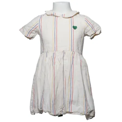 Dress (Beige, Multicolored) from Mini Rodini Cotton, Linen