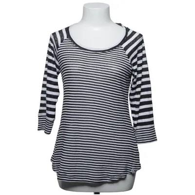Langarmshirt (Schwarz, Weiß) von Marc New York Polyester, Viskose