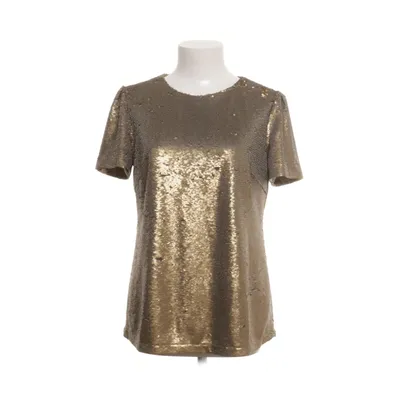 Topp (Guldfärgad) från By Malina Collection Silke