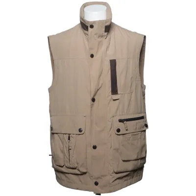 Ytterväst (Beige) från Nic Bomull, Polyester