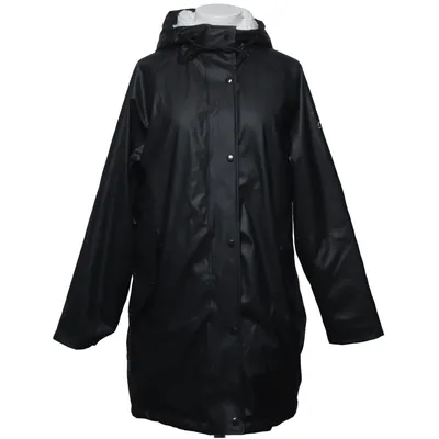 Regnfrakke (Sort) fra Mountain Trekking Polyester, Polyurethan
