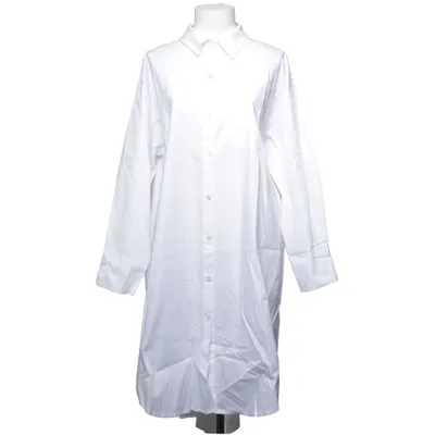 Shirt (Wit) van Drys Katoen, Elastaan