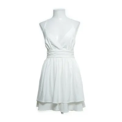 Klänning (Vit) från Anika Teller x NA-KD Elastan, Polyester