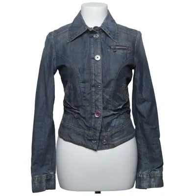 Veste en jean (Bleu) de Replay Coton, Polyamide, Polyester