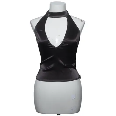 Neckholder Top (Schwarz) von Josefine HJ x NA-KD Elasthan, Polyester