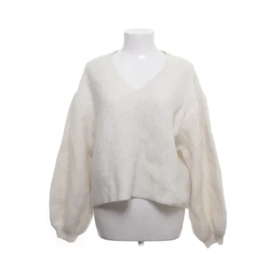 Sweater (Hvid) fra H&M Trend Uld, Mohair, Polyamid, Elastan