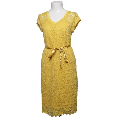 Maternity dress (Yellow) from Mamalicious Cotton, Elastane, Polyamide, Polyester, Polyurethane