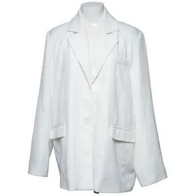 Blazer (Wit) van Danny Saucedo x NA-KD Elastaan, Polyester