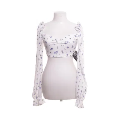 Crop top (Wit, Meerkleurig) van NLY One Polyester